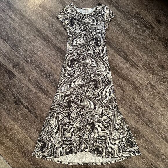 Peruvian connection marble print maxi dress - Picture 3 of 7